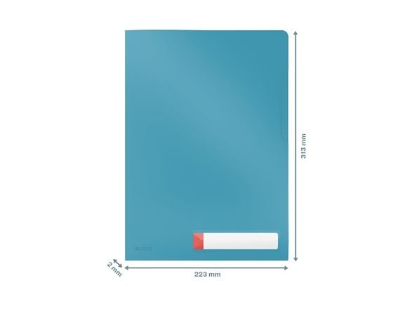 Omslag Leitz Cosy A4 PP blå - (12 x 3 stk.)