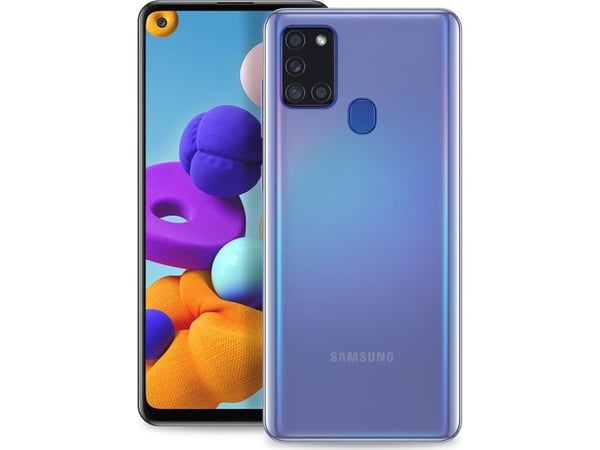 PURO SGA21S03NUDETR, Suojus, Samsung, Galaxy A21s, 16,5 cm (6.5"), Läpinäkyvä