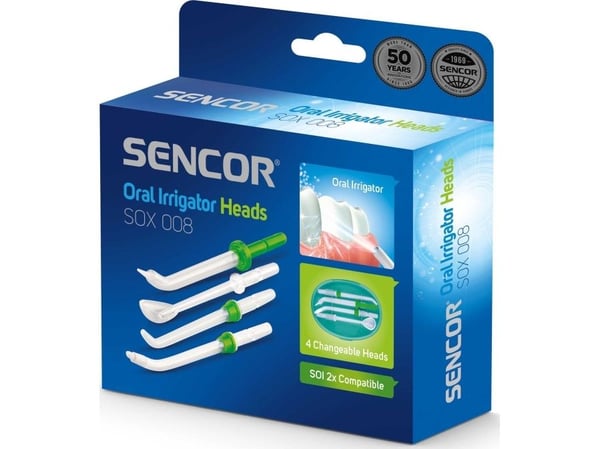 Sencor SOX 008 utbytbar spets till irrigator, 4 st.