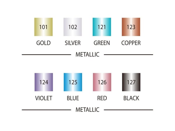 Zig Fudebiyori 8-pack metallic