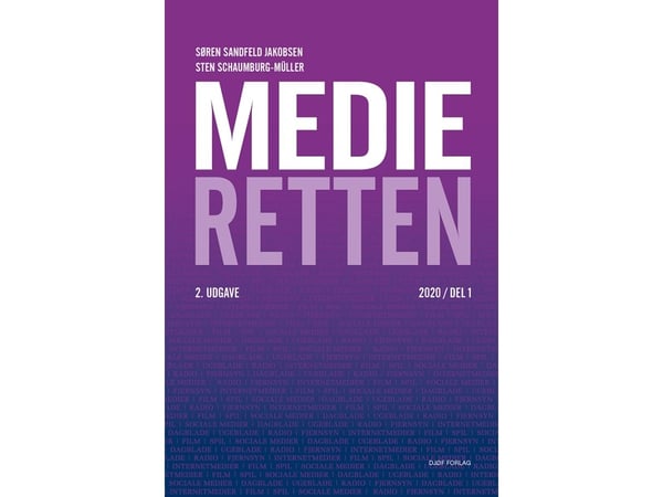 Medieretten | Søren Sandfeld Jakobsen og Sten Schaumburg-Müller | Språk: Dansk