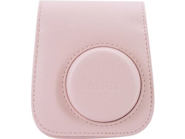 Fujifilm Instax Mini 11, Kompakti kotelo, Fujifilm, Instax Mini 11, Olkahihna, Vaaleanpunainen