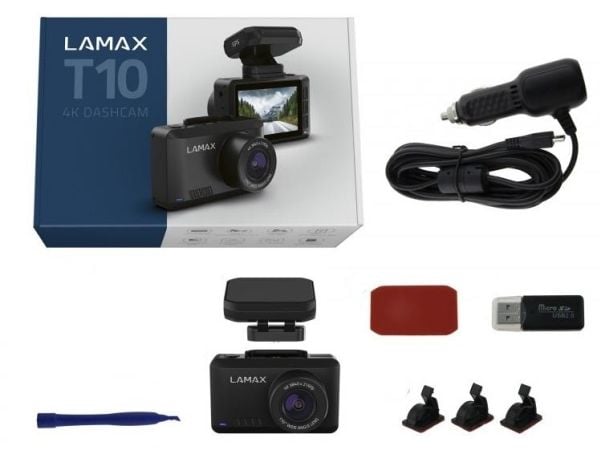 Lamax T10, 4K Ultra HD, 3840 x 2160 pikseliä, 16 MP, 60 fps, Sort, 6,22 cm (2.45")