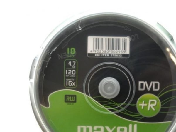 Maxell - 10 x DVD+R - 4,7 GB 8x - spindel
