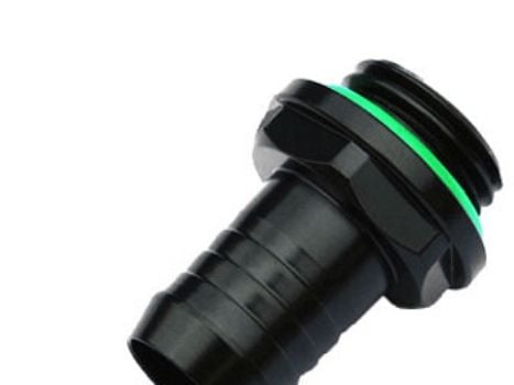 Bitspower-tilkobling rett G1/4 tommer AG til 10mm ID - matt svart
