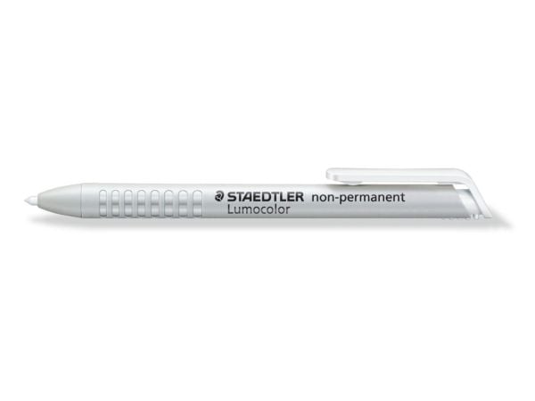 STAEDTLER Lumocolor omnichrom - Markør - ikke-permanent - hvit - 3 mm - retraktil