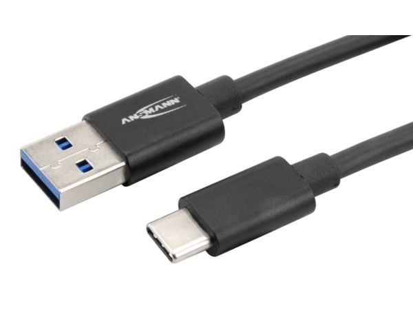 Ansmann 1700-0080, 0,12 m, USB A, USB C, USB 2.0, 5000 Mbit/s, Lajittelu