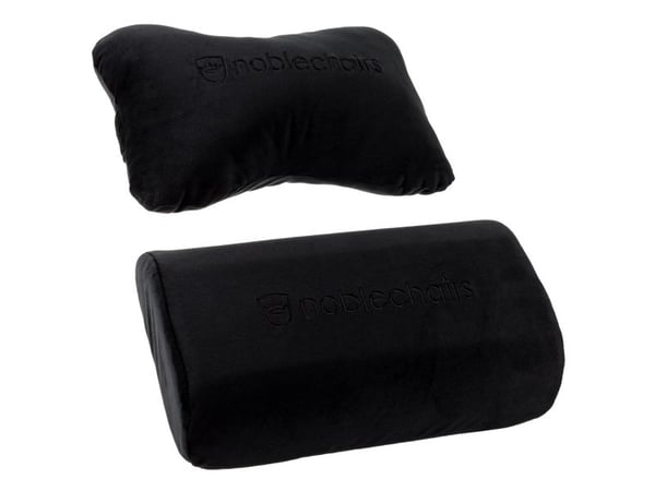 noblechairs Cushion set, Sort, 2 stykker