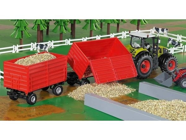 SIKU Farmer tvåaxlig släpvagn - 2898