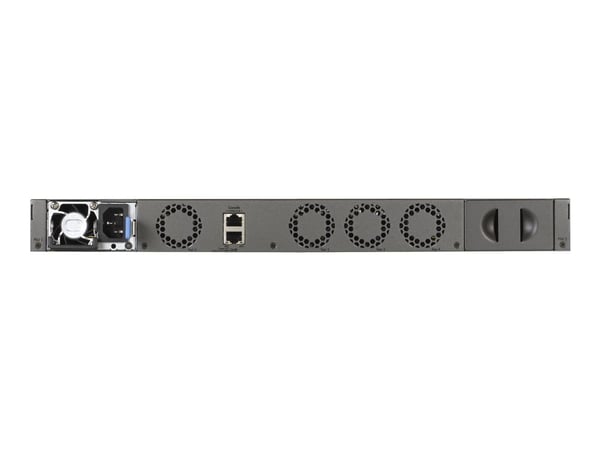 NETGEAR M4300-48X - Switch - L3 - Styrt - 48 x 10 Gigabit Ethernet + 4 x delt 10 Gigabit SFP+ - front til bakside-luftflyt - rackmonterbar