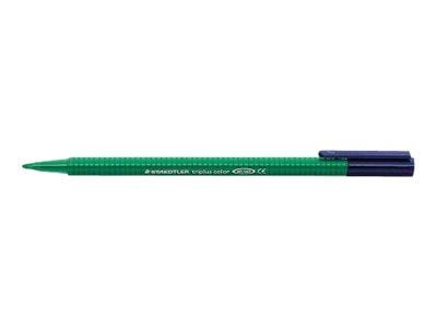 STAEDTLER triplus color - Fibertuppenn - grønn - vannbasert blekk - 1 mm