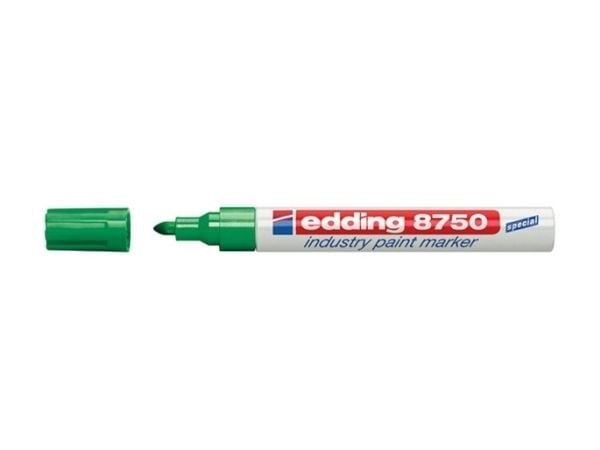 edding 8750 industry paint - Markør - permanent - grønn - fargeblekk - 2-4 mm