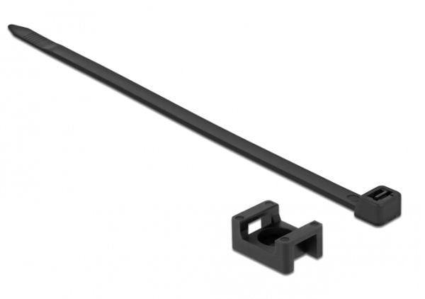 Delock - Kabelbinder - 15 cm - svart