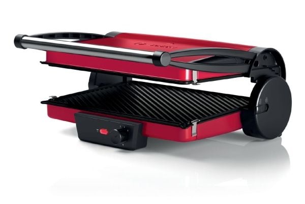 Bosch TCG4104 - Grill - elektrisk - 781 kvadratcentimeter - rød