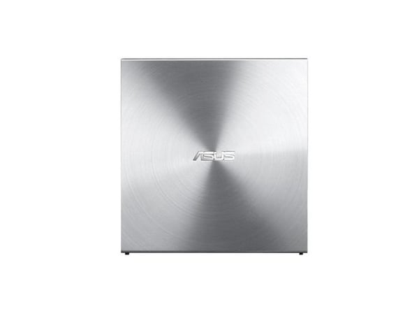 ASUS SDRW-08U5S-U - Platestasjon - DVD±RW (±R DL) / DVD-RAM - 8x/8x/5x - USB 2.0 - ekstern - sølv