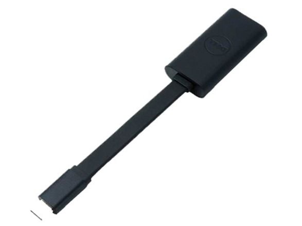 Dell - USB-adapter - USB-C (hann) til USB-type A (hunn) - USB 3.1 - 13.2 cm - svart