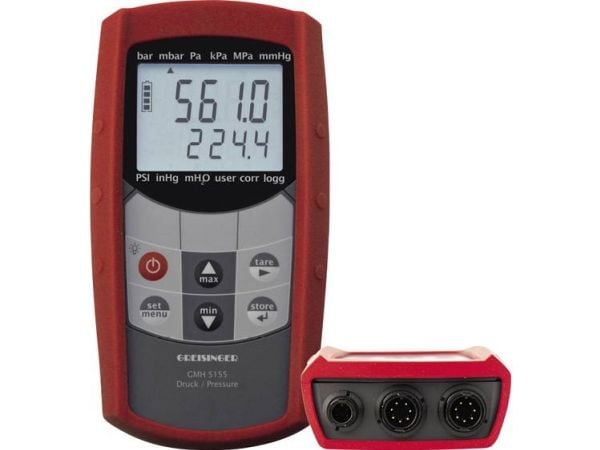 Greisinger GMH5155 trykkmåleutstyr, lufttrykk 0 - 1000 bar