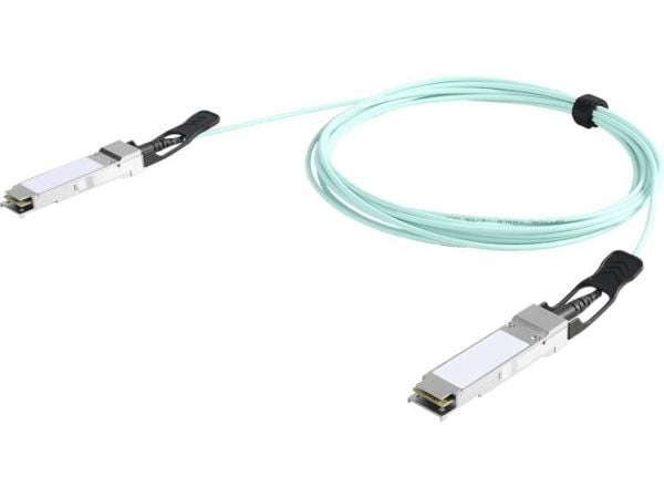 DIGITUS - 40GBase-AOC direct attach kaapeli - QSFP+ QSFP+:sta QSFP+:aan - 30 m. - valokuitu - Aktiivinen optinen kaapeli (AOC)