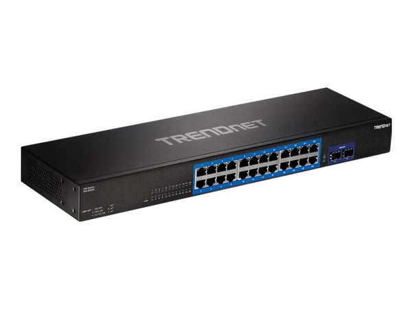 Trendnet TEG-30262 v1.0R, Gigabit Ethernet (10/100/1000), Täysin kaksipuolinen, Telineasennus, 1U