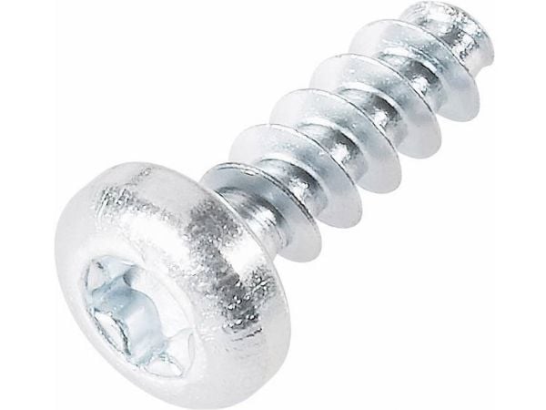TOOLCRAFT 88200-12 Plasticskrue 3 mm 12 mm T-profil Stål verzinkt 100 stk