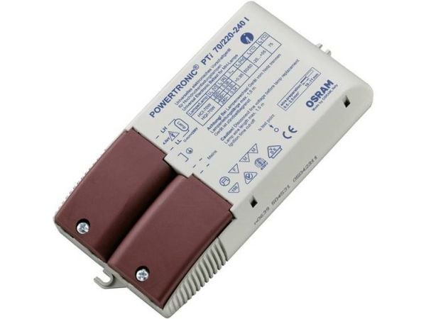 Osram PTi 70/220...240 I, 50 000 t, -25 - 50 °C, 198 - 264 V, 50/60 Hz, 45 A, 83 mm