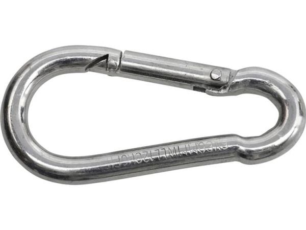 SWG 680 154 851 80 karabinhaker, båndstropper (L x B) 50 mm x 5 mm