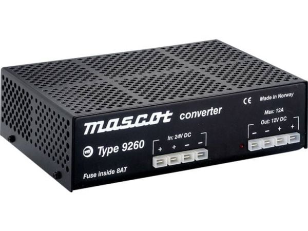 Mascot 9260 DC/DC-suodatin 48 V/DC - 12 V/DC/12 A 168 W