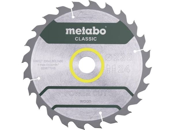 Metabo 628677000, Tre, 23,5 cm, 3 cm, 2,8 mm, Metabo, KS 85 FS