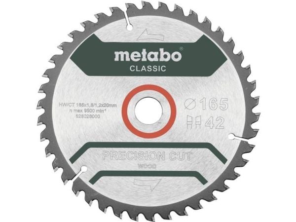 Metabo 628026000, Høy-Hastighets Stål (HHS), Tre, 16,5 cm, 2 cm, 1,8 mm, Metabo