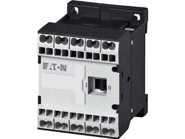 Eaton DILEM-01-G-C(24VDC), Kontaktori, Musta, Valkoinen, IP20, 45 mm, 54 mm, 58 mm