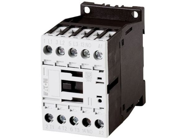 Eaton DILM9-10(230V50/60HZ), Kontaktori, Musta, Valkoinen, IP20, 45 mm, 68 mm