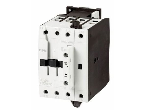 Eaton DILMP63(230V50HZ,240V60HZ), Kontaktori, Musta, Valkoinen, IP00, 85 mm, 115 mm