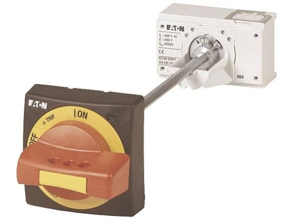 Eaton NZM2-XTVDVR, Kahva, Musta, Punainen, IP66, 1 kpl