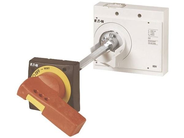 Eaton NZM3-XHBR, Kiertokytkin, Punainen, Keltainen, IP66