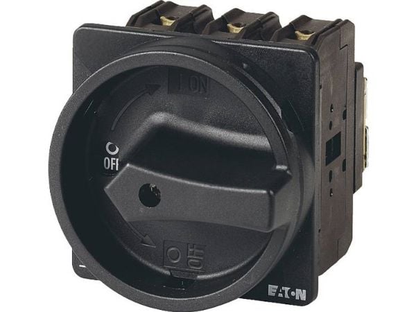 Eaton P3-63/EA/SVB-SW, vaihtokytkin, 3P, Ledningsført, Sort, IP65, UL 60947-4-1; CSA - C22.2 No. 60947-4-1-14; CSA-C22.2 No. 94; IEC/EN 60947-3; CE