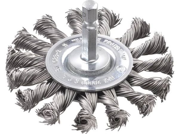 kwb 603030, Stålbørste, 6 mm, 7 cm, 0,5 mm, Metall, Metall
