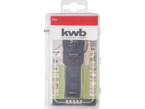 kwb 709153 Dyksavsklinge-sæt 5 dele 22 mm 1 Set kwb 709153 Dyksavsklinge-sæt 5 dele 22 mm 1 Set