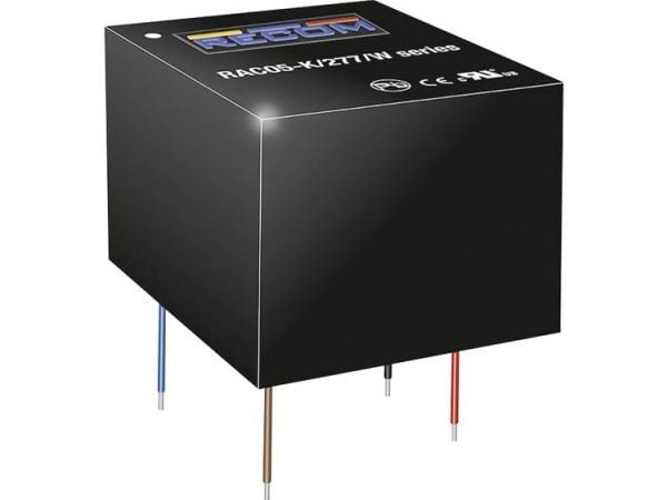 RECOM RAC05-24SK/277/W AC/DC nätaggregat 24 V 5 W