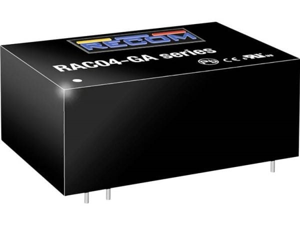 RECOM RAC04-12SGA AC/DC-nätaggregat 12 V 4 W