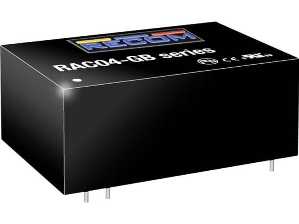 RECOM RAC04-3.3SGB AC/DC-nätaggregat 3,3 V 4 W