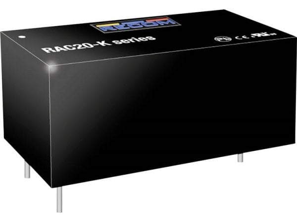 RECOM RAC20-12SK AC/DC-nätaggregat 12 V 20 W
