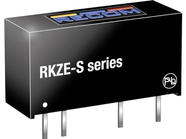 RECOM RKZE-0505S DC/DC-muunnin, tulostus 400 mA 2 W Lähtöjen määrä: 1 x
