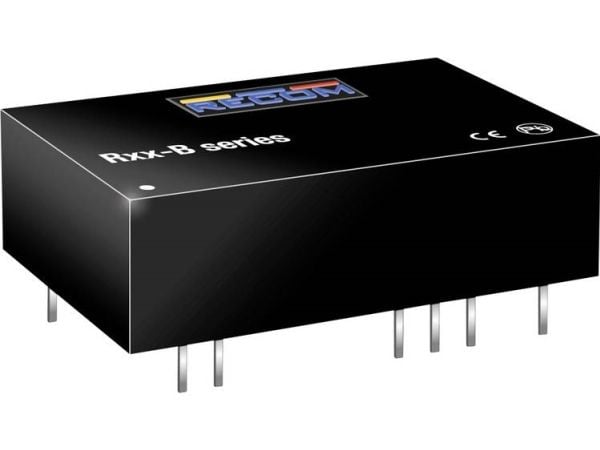 RECOM R05-100B DC/DC-muunnin, tulostus 25 mA 3 W Lähtöjen lukumäärä: 1 x
