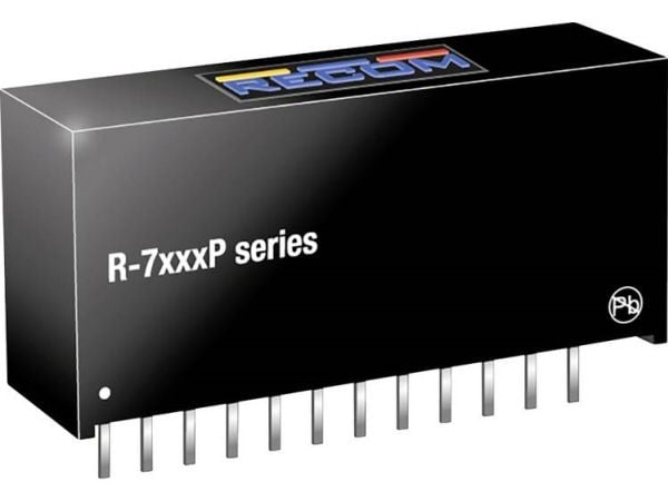RECOM R-746.5P DC/DC-muunnin, tulostus 4000 mA Lähtöjen määrä: 1 x