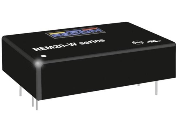 RECOM REM20-4812SW DC/DC Binary Converter 1667 mA 20 W Lähtöjen määrä: 1 x