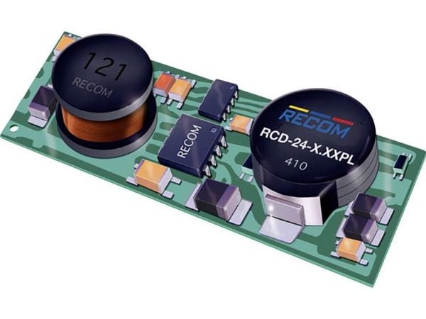 RECOM RCD-24-0.35/PL/A LED-driver 0–350 mA, 2–35 V/DC, justerbar