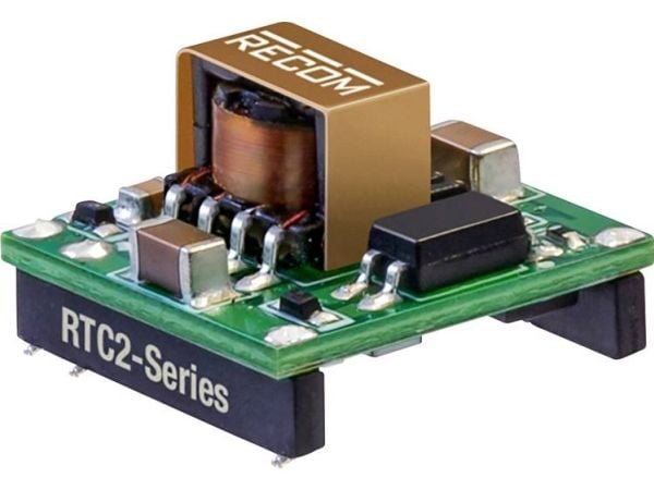 RECOM RTC2-2405SRW DC/DC binäärimuunnin 400 mA 2 W Lähtöjen määrä: 1 x