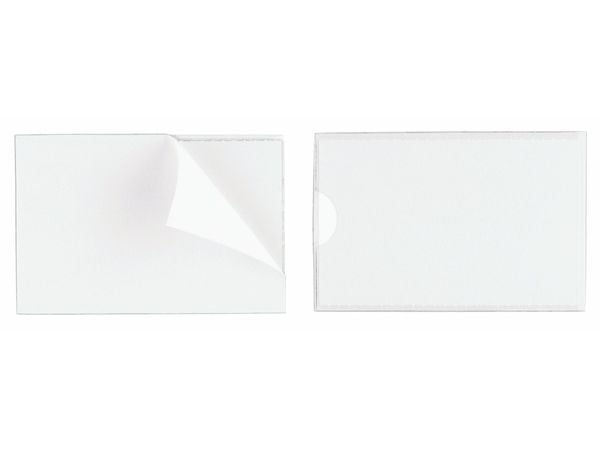 Durable Pocketfix, Gjennomsiktig, PVC, 90 mm, 57 mm, 10 stykker