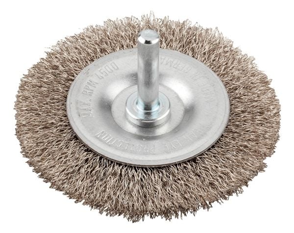kwb 609810, Stålbørste, 6 mm, 7,5 cm, 0,2 mm, Metall, Rustfritt stål, Stein, Tre