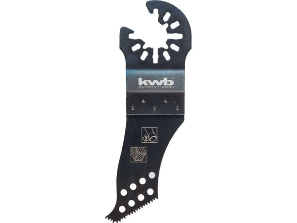 kwb 708450, Dykksagblad, Plast, Tre, 5,2 cm, 1 stykker, Blister